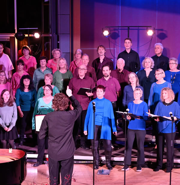 Dirogent vor dem Chor(gr&ouml;sserer Ausschnitt).